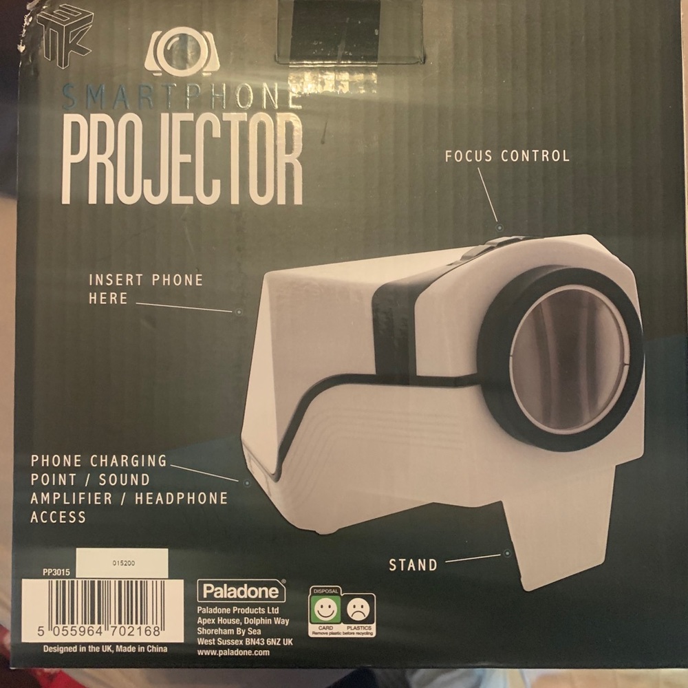 Smartphone projector New in Box